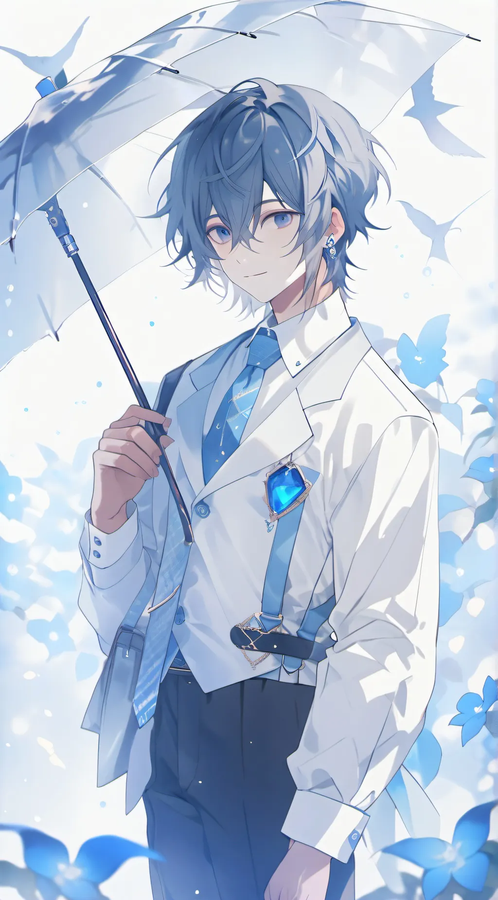 ai character: h background