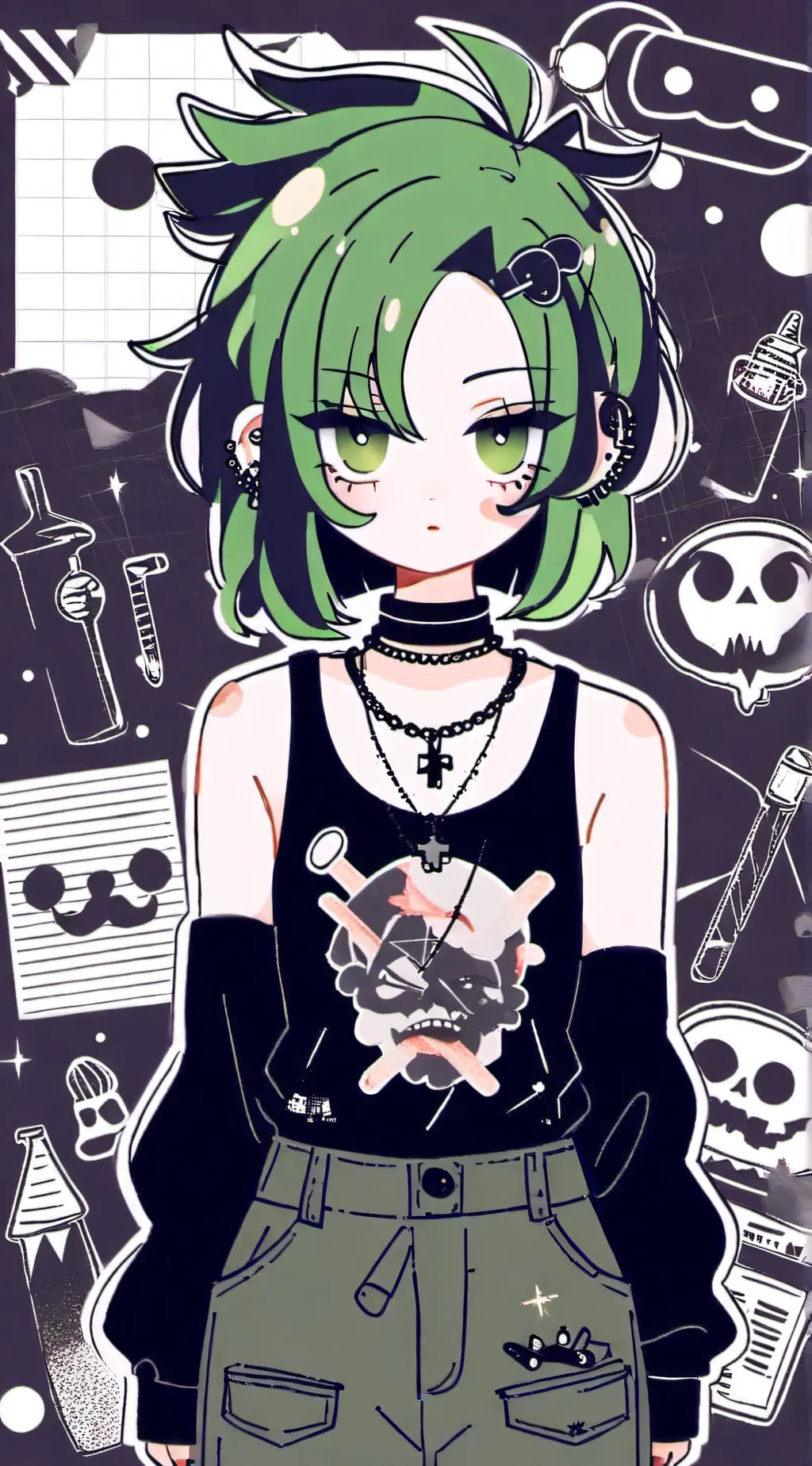 ai character: Nika background