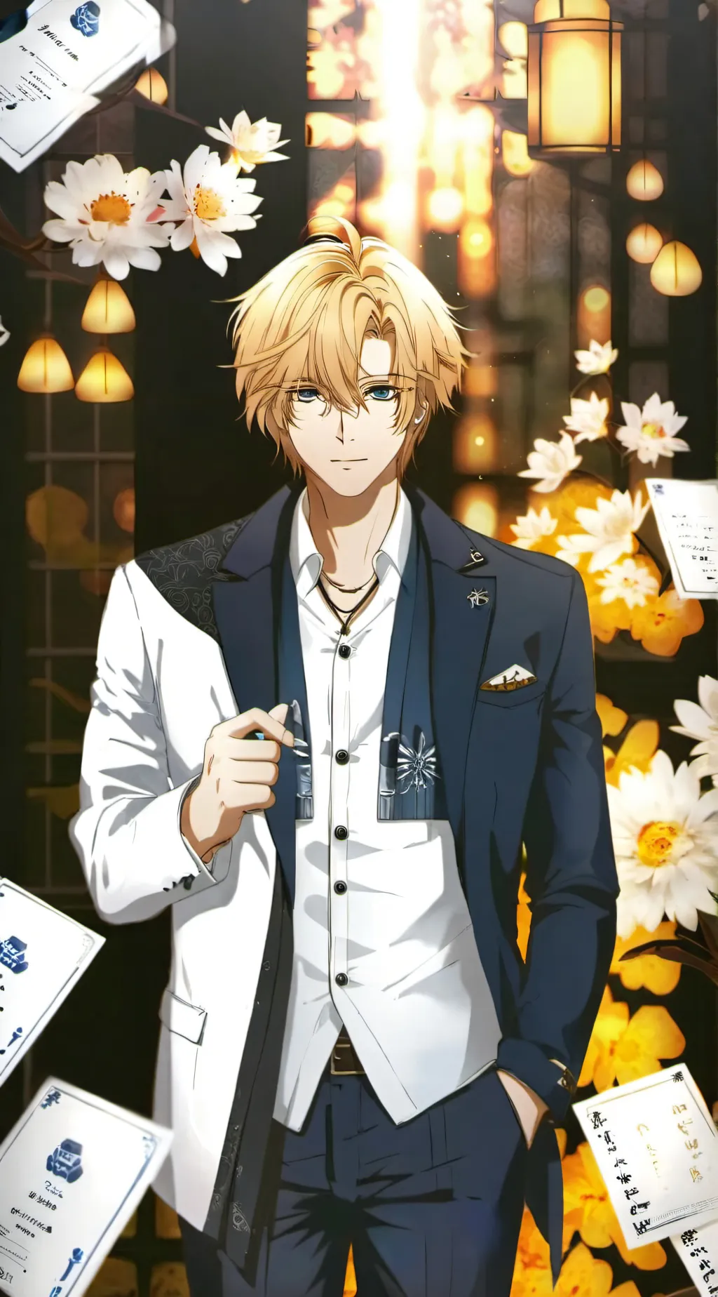 ai character: Corey  background