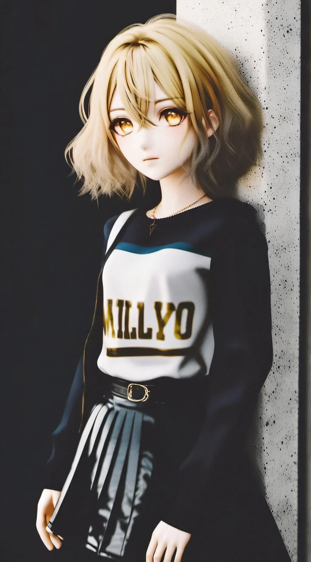 ai character: milly background