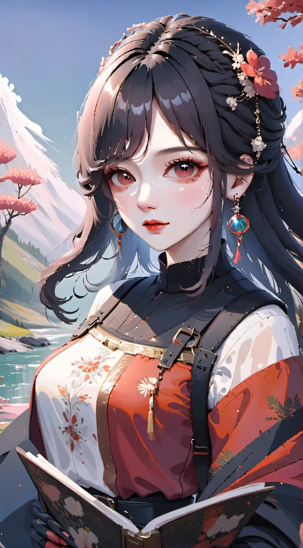 ai character: Mika background