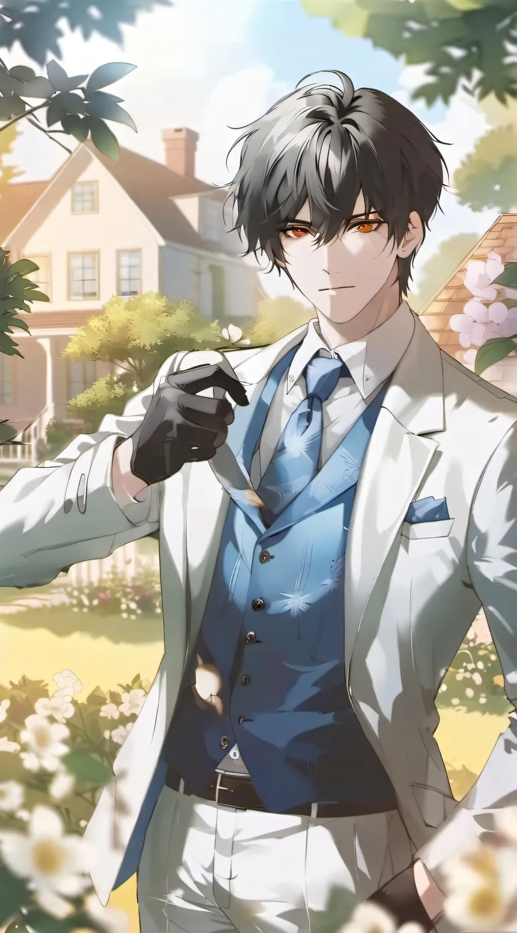 ai character: Max  background
