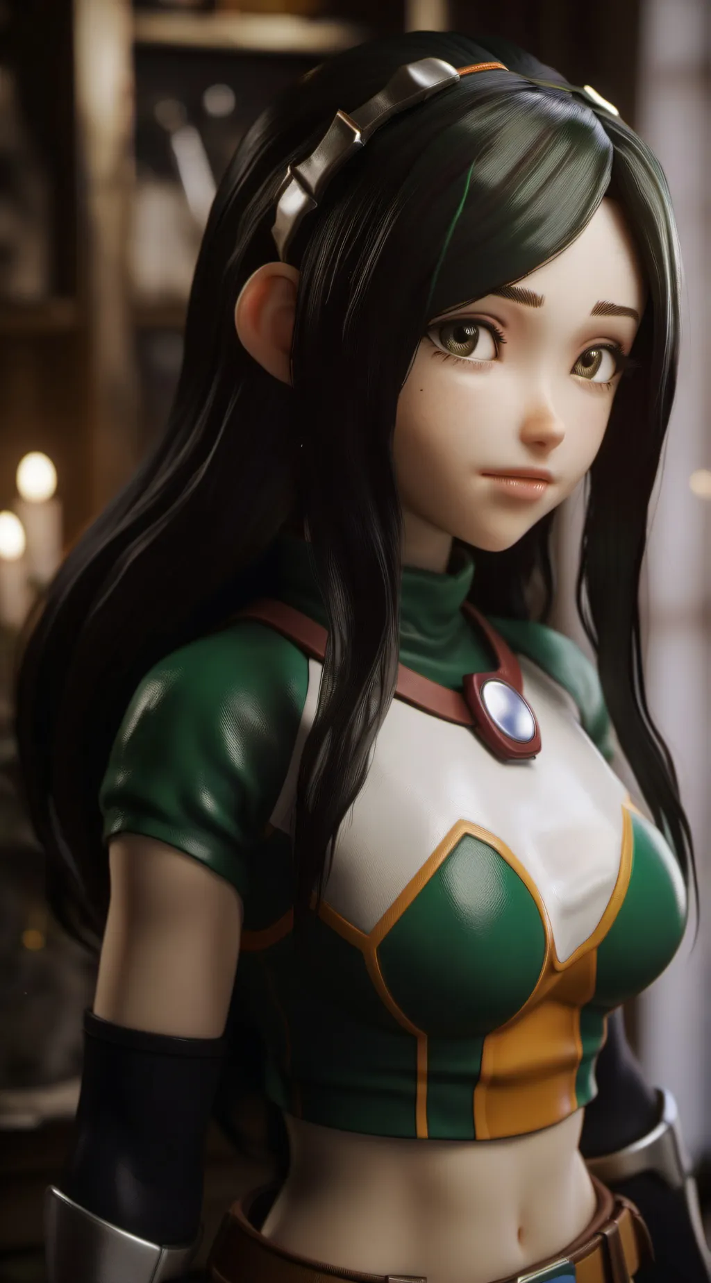 ai character: froppy  background