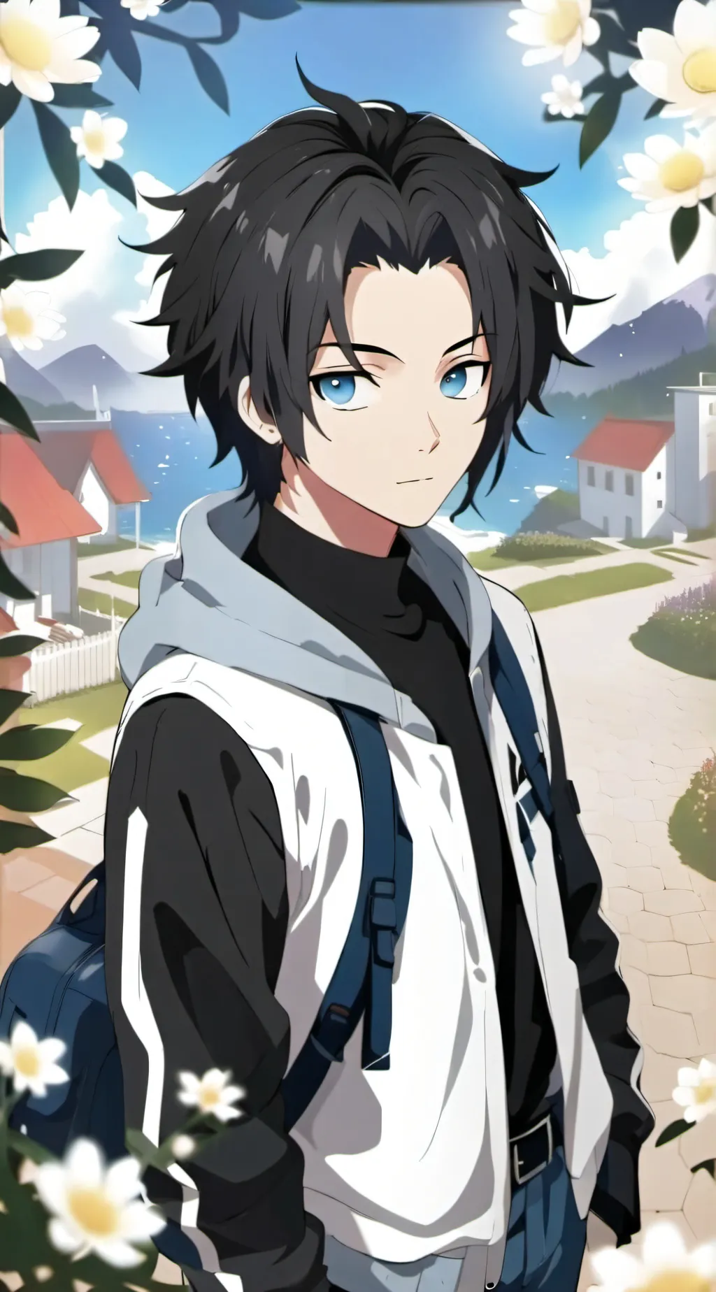 ai character: brake up background