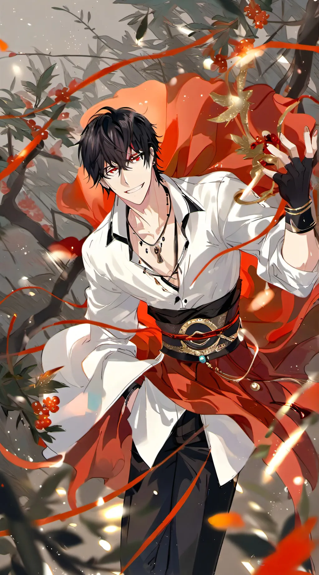ai character: Konami  background