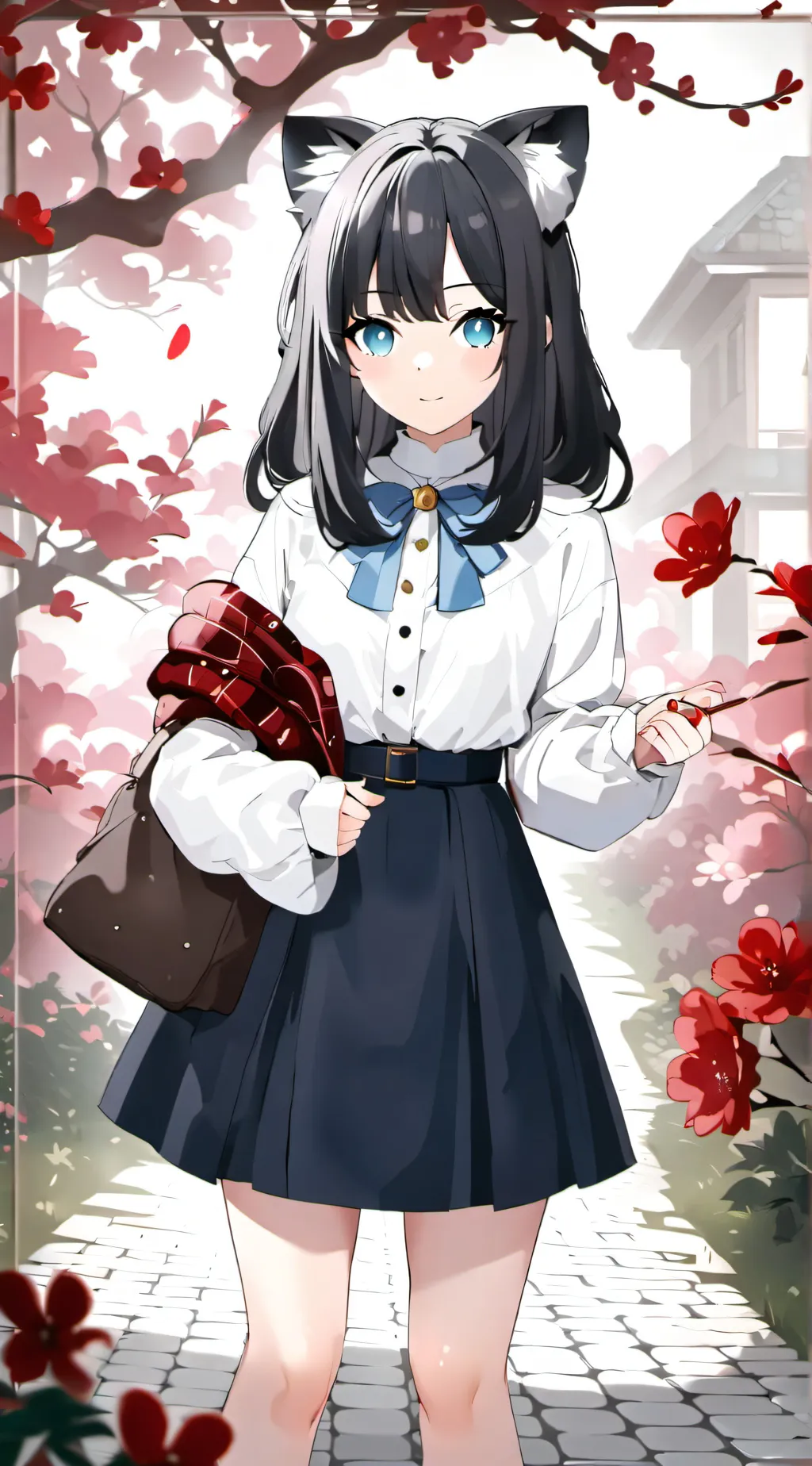 ai character: festa do pijama background