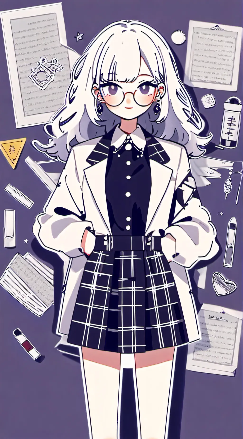 ai character: Miss. Suzuki background