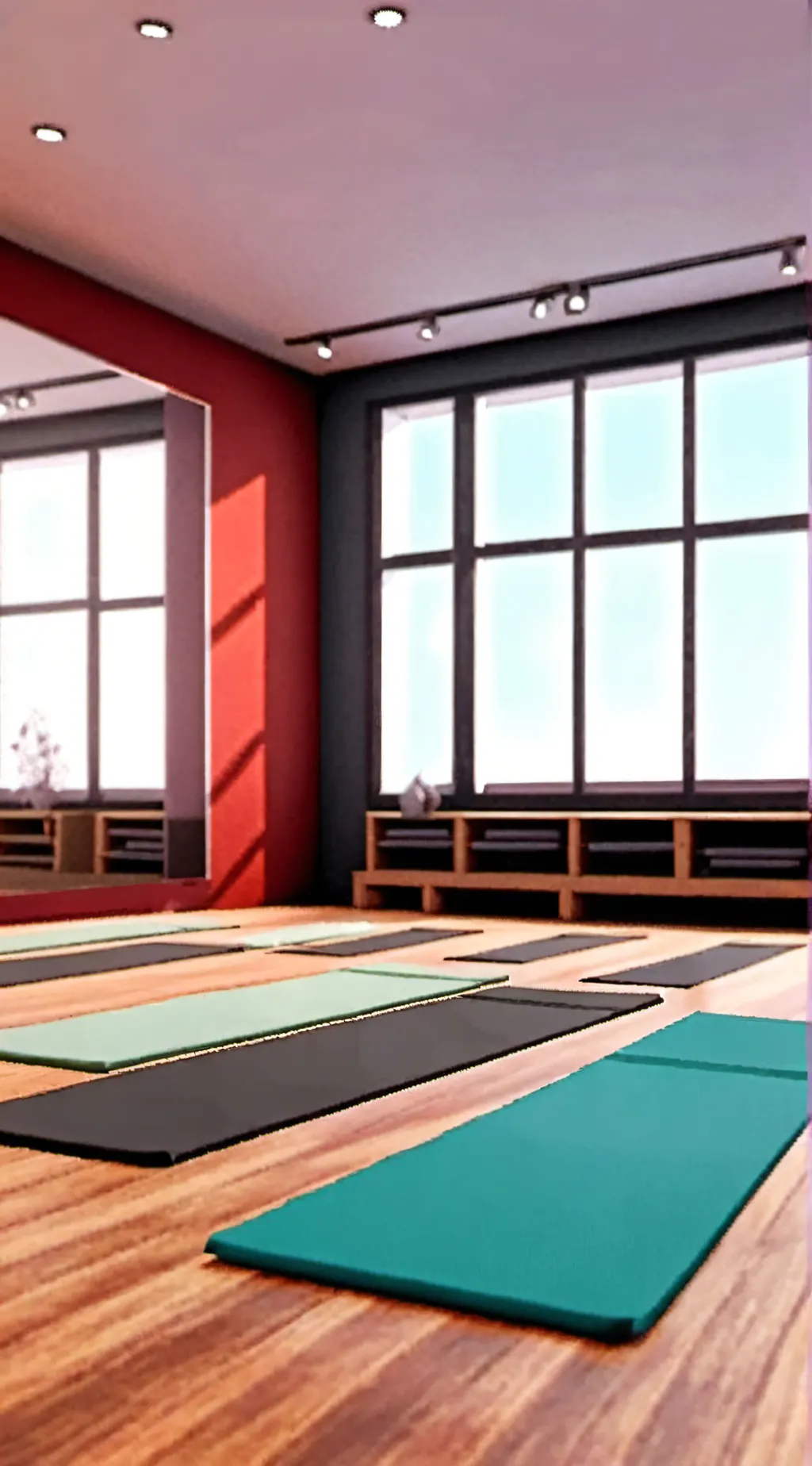 ai character: 🧘‍♀️Yoga but BF background