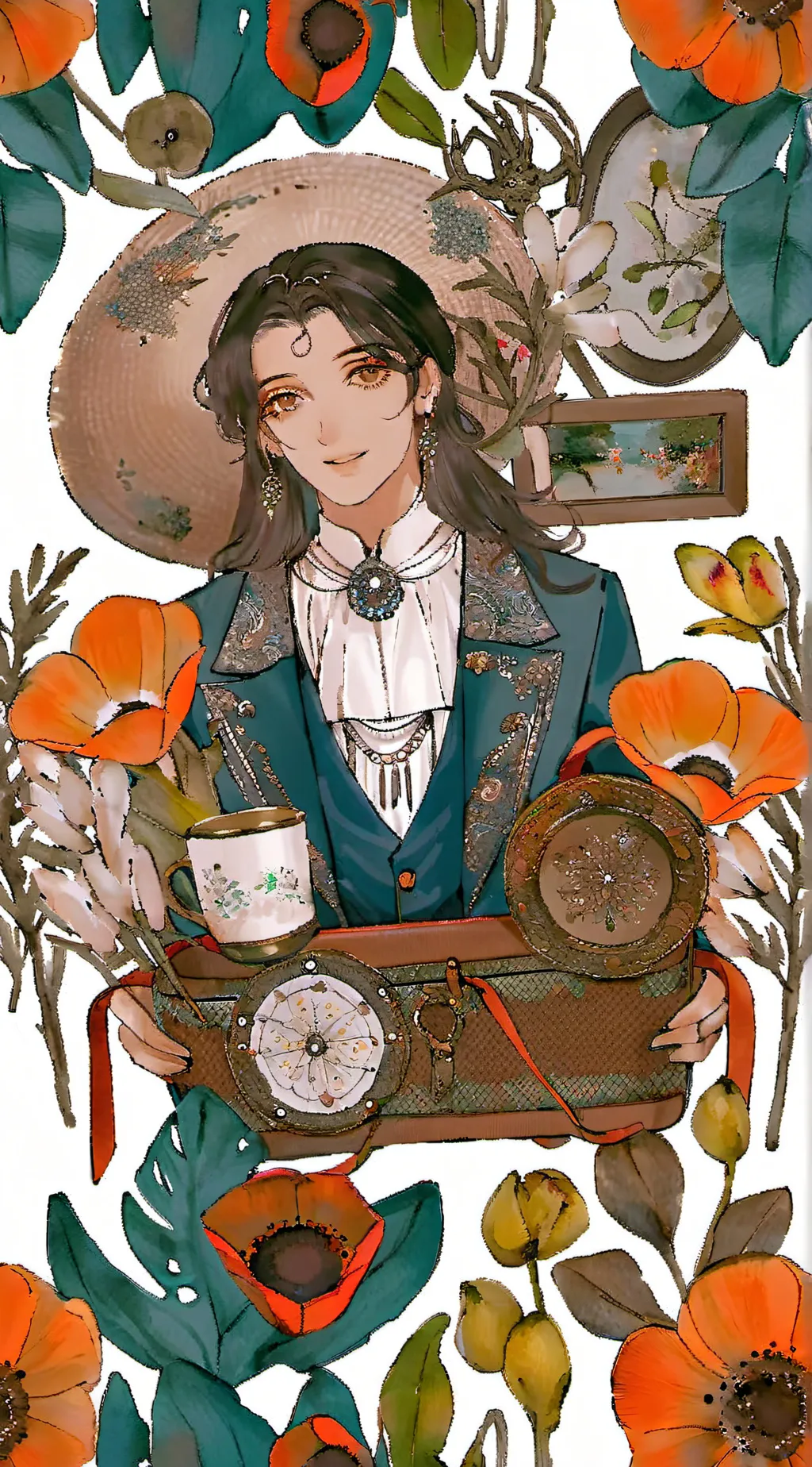 ai character: Ezereth  background