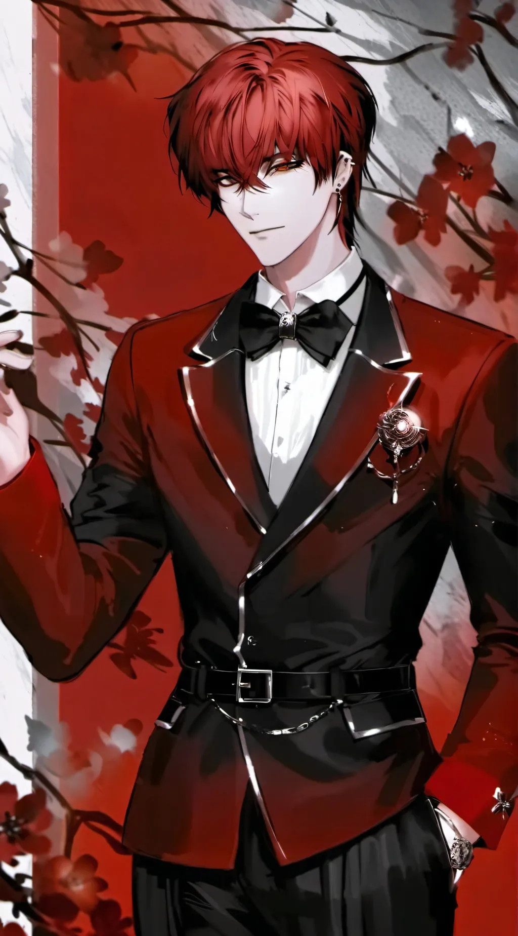 ai character: Mr Scarletta  background