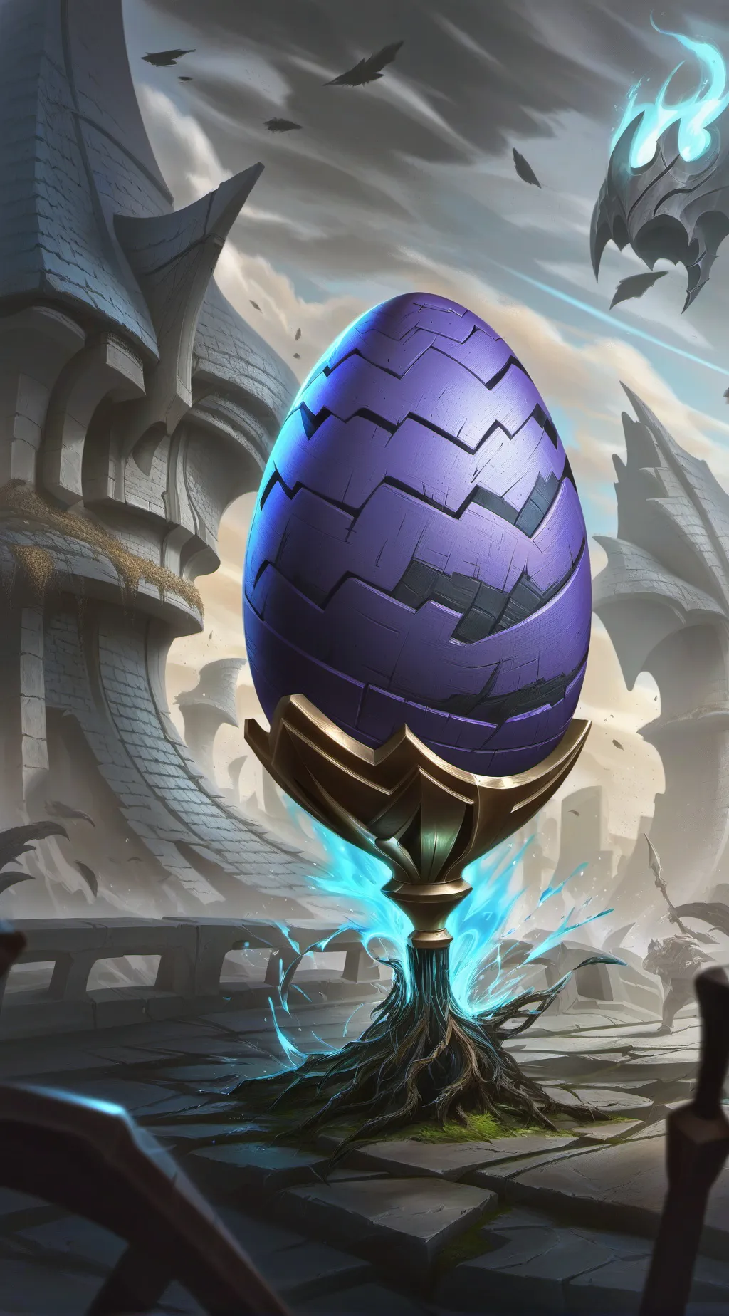 ai character: the creepy tale background