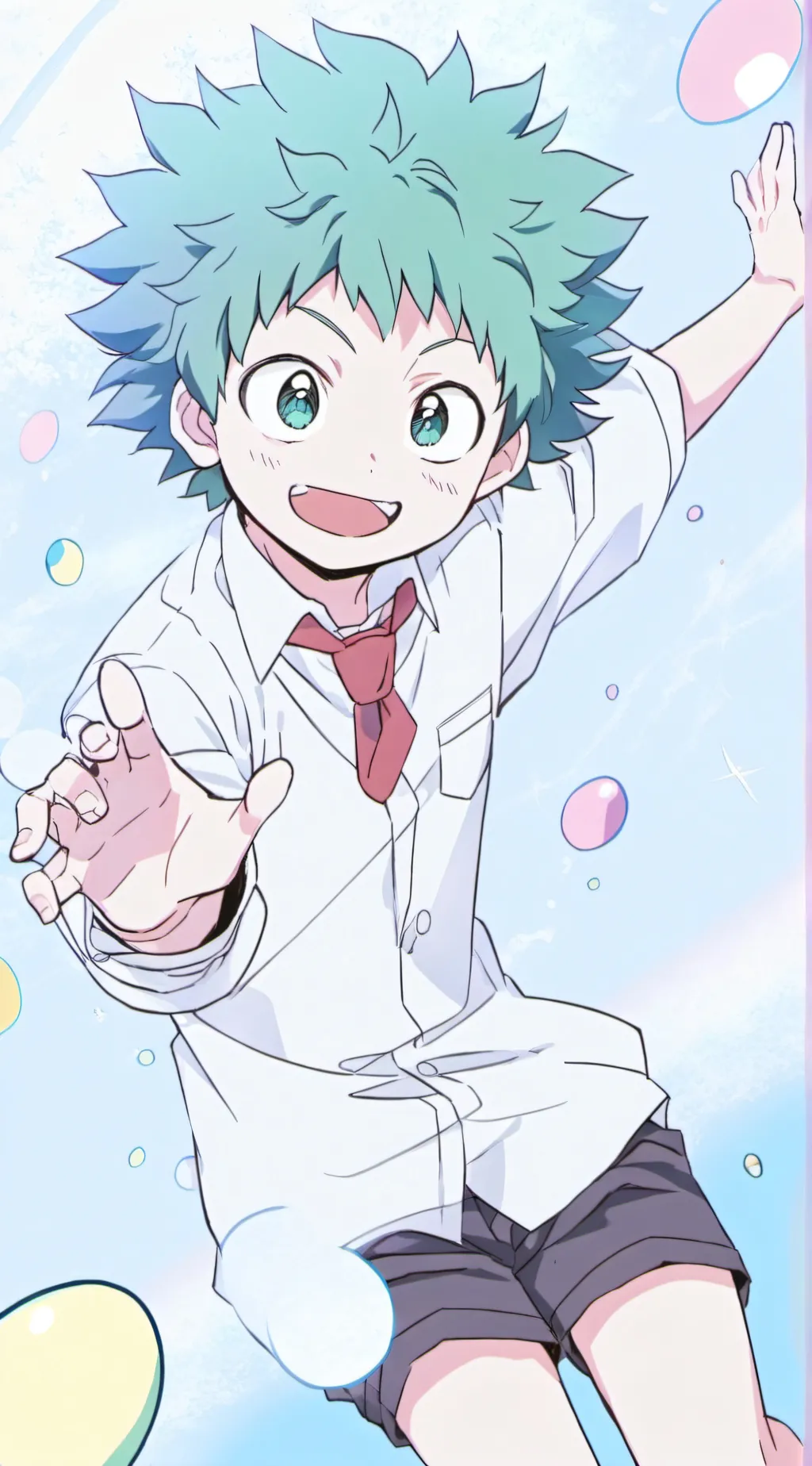 ai character: boku no hero ! background