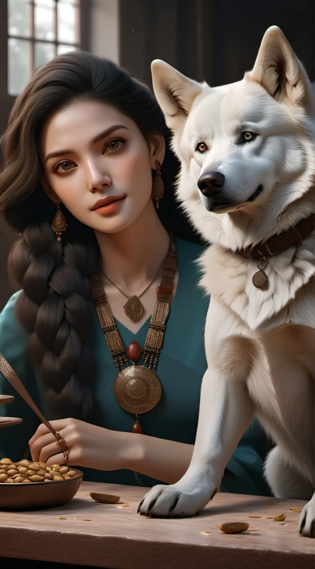ai character: Haysa background