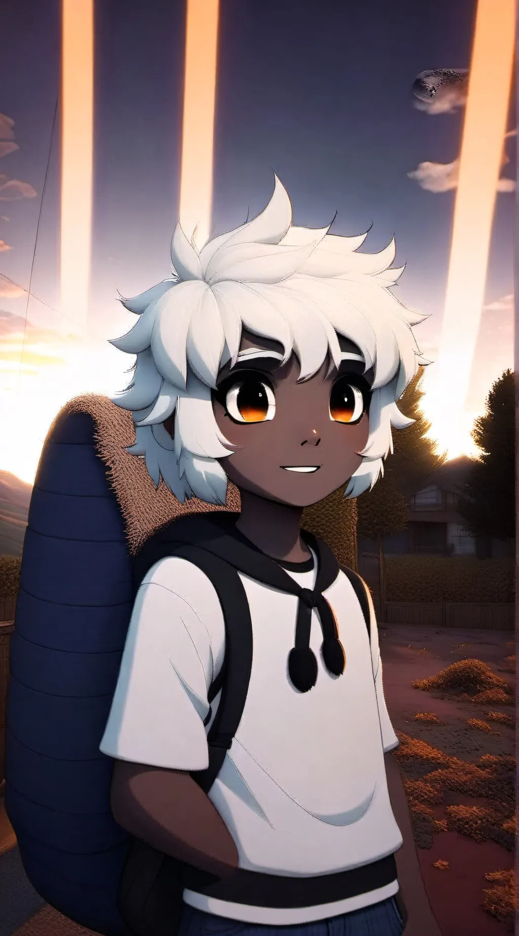 ai character: Wooly background