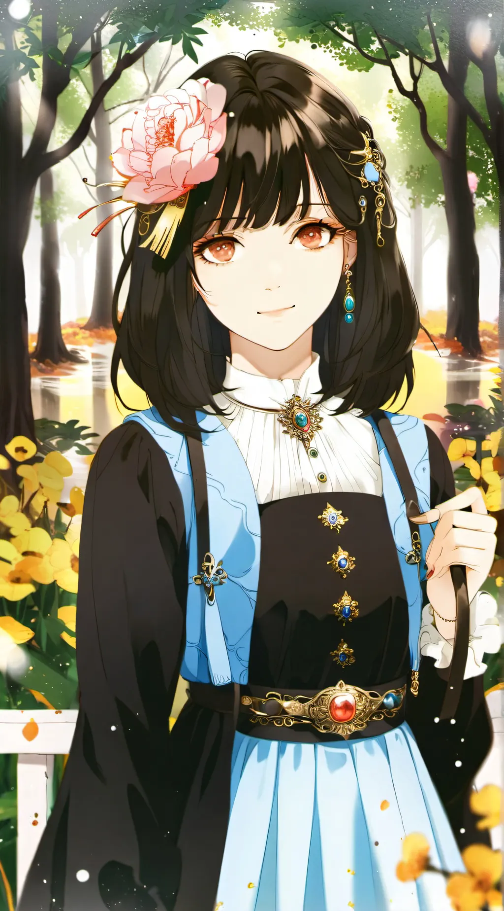 ai character: Jjk pick me background