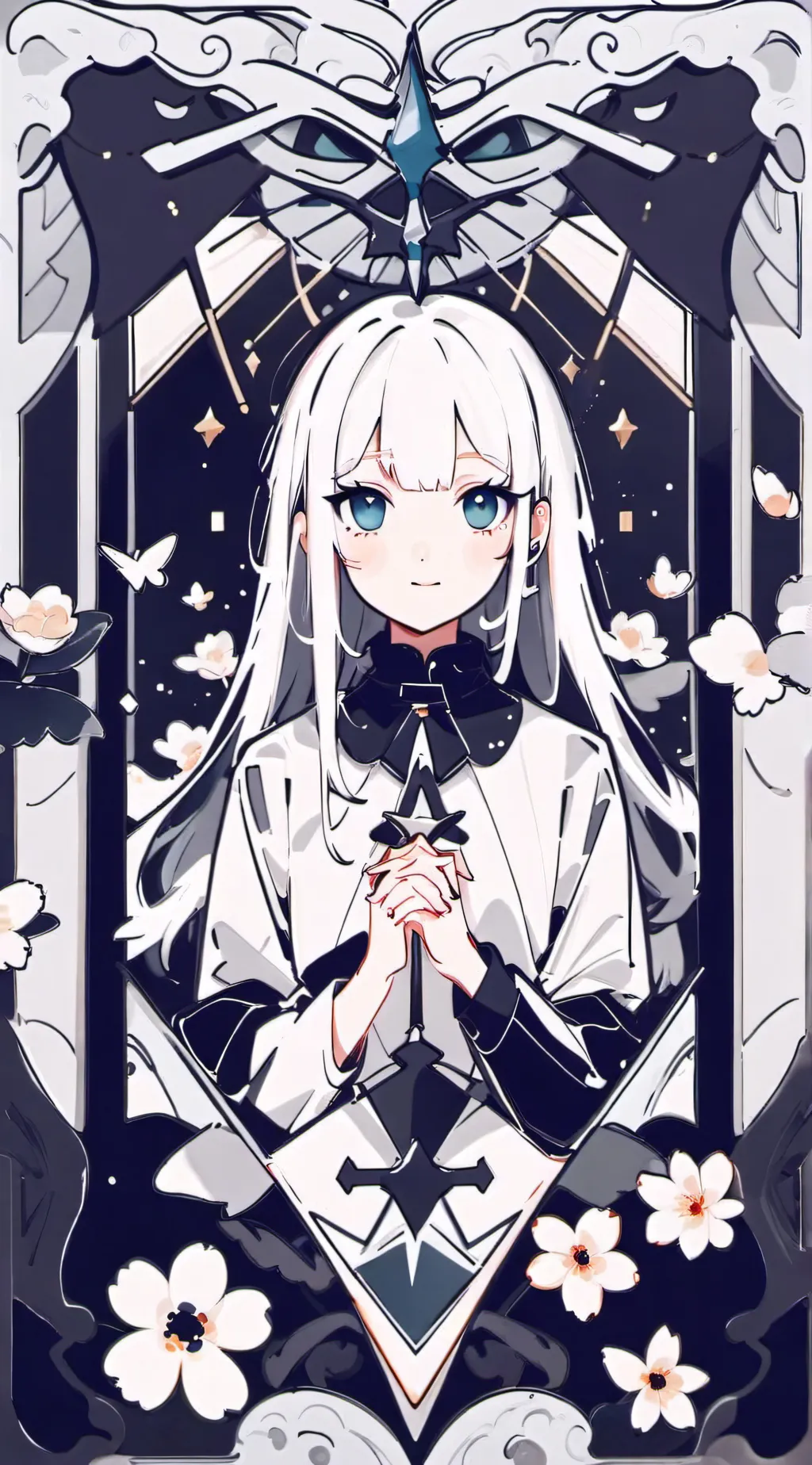 ai character: girly background