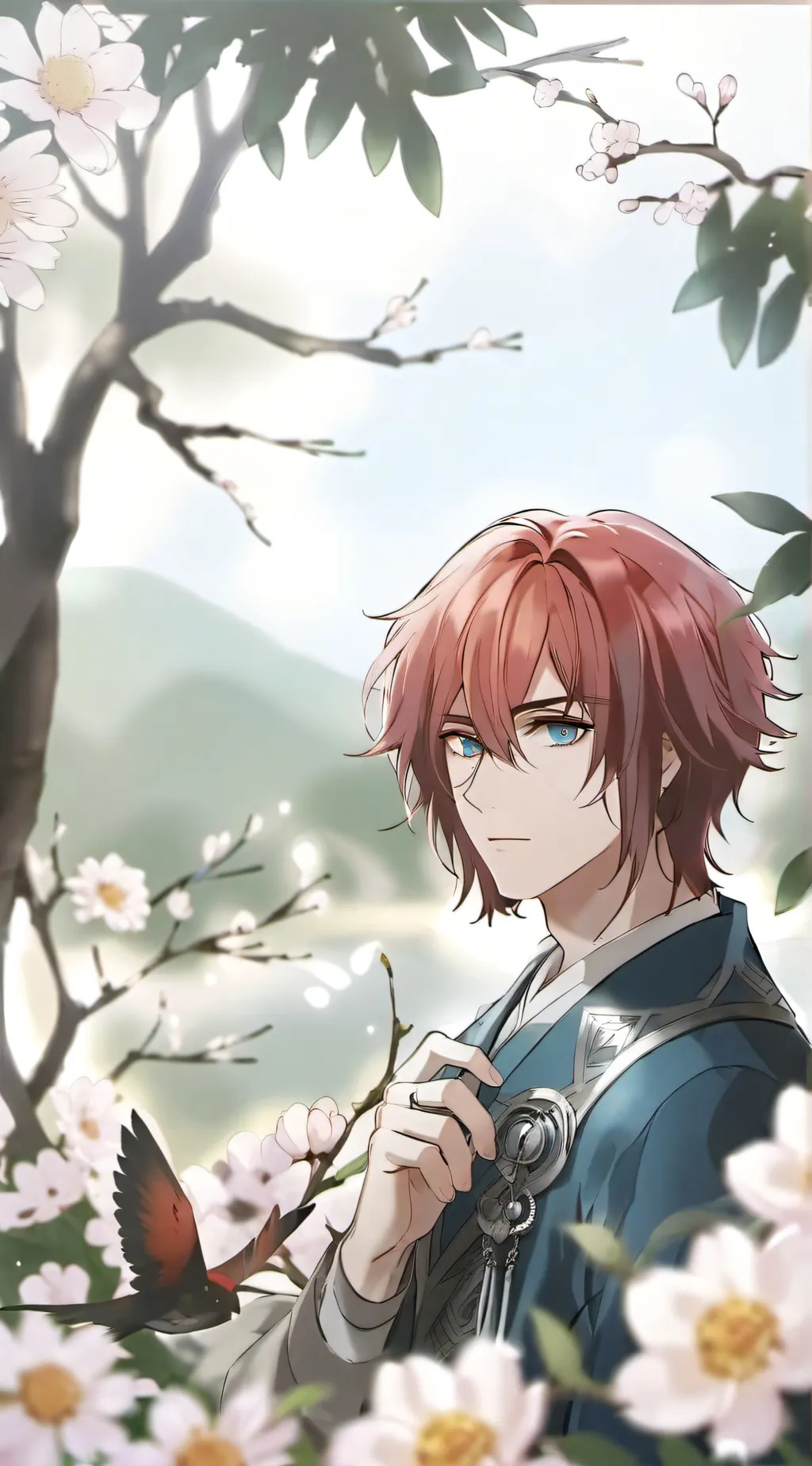 ai character: Leon background