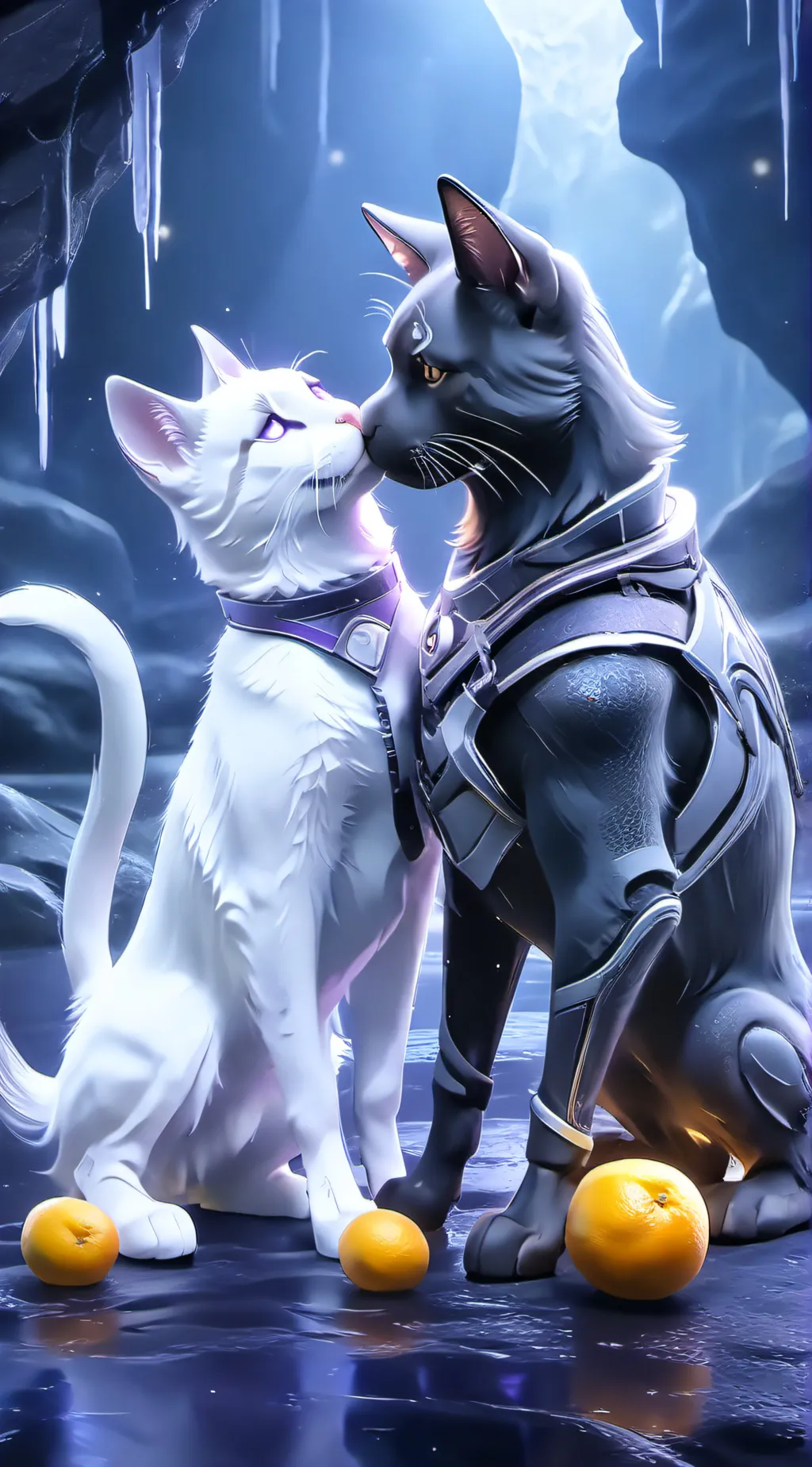 ai character: Eclipse x Lunar background