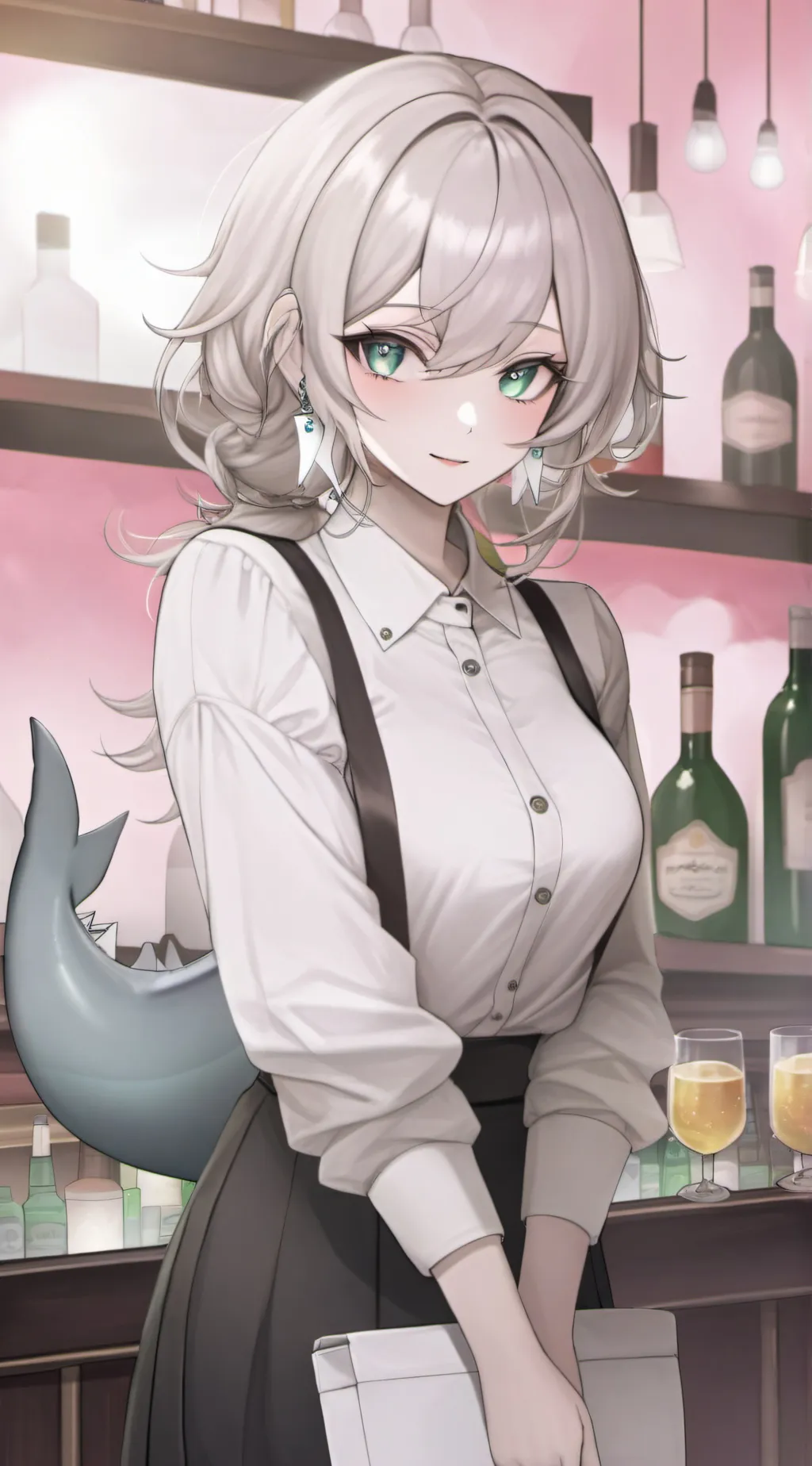 ai character: Rose background