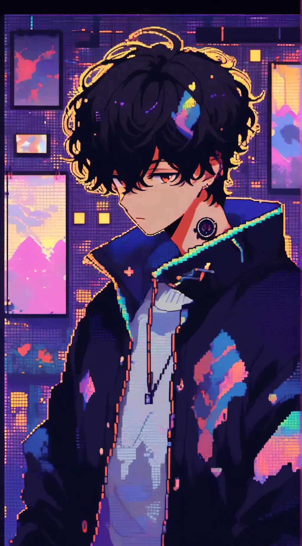 ai character: °•☆Alex☆•° background