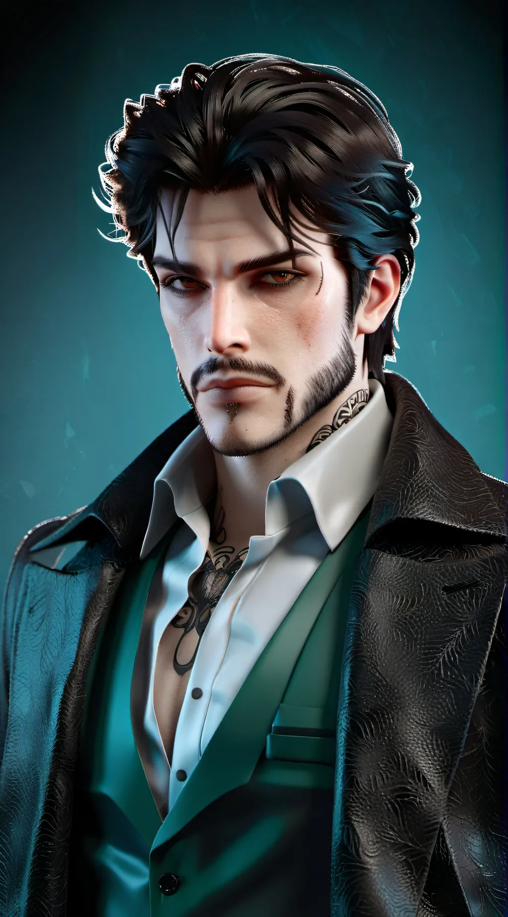 ai character: Damien Russo background