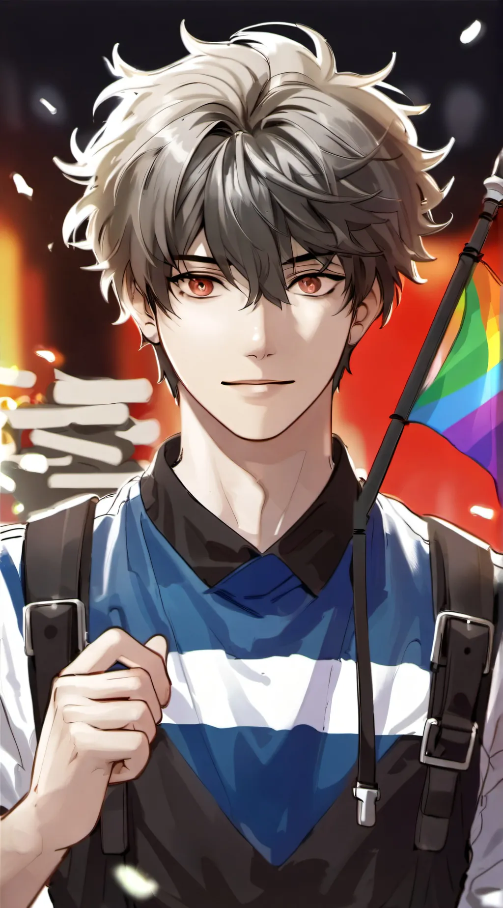 ai character: new student...s? background