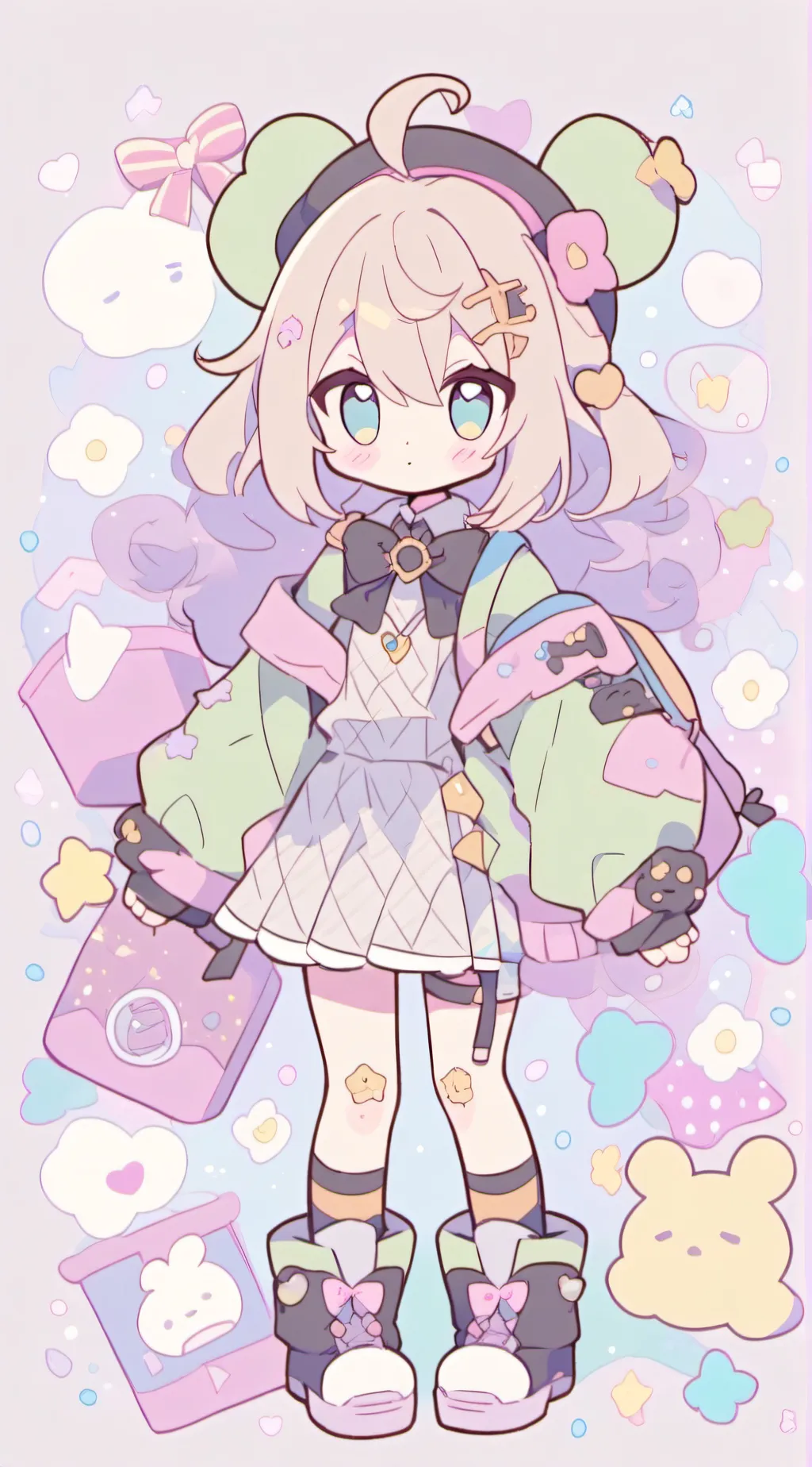 ai character: Sarah  background