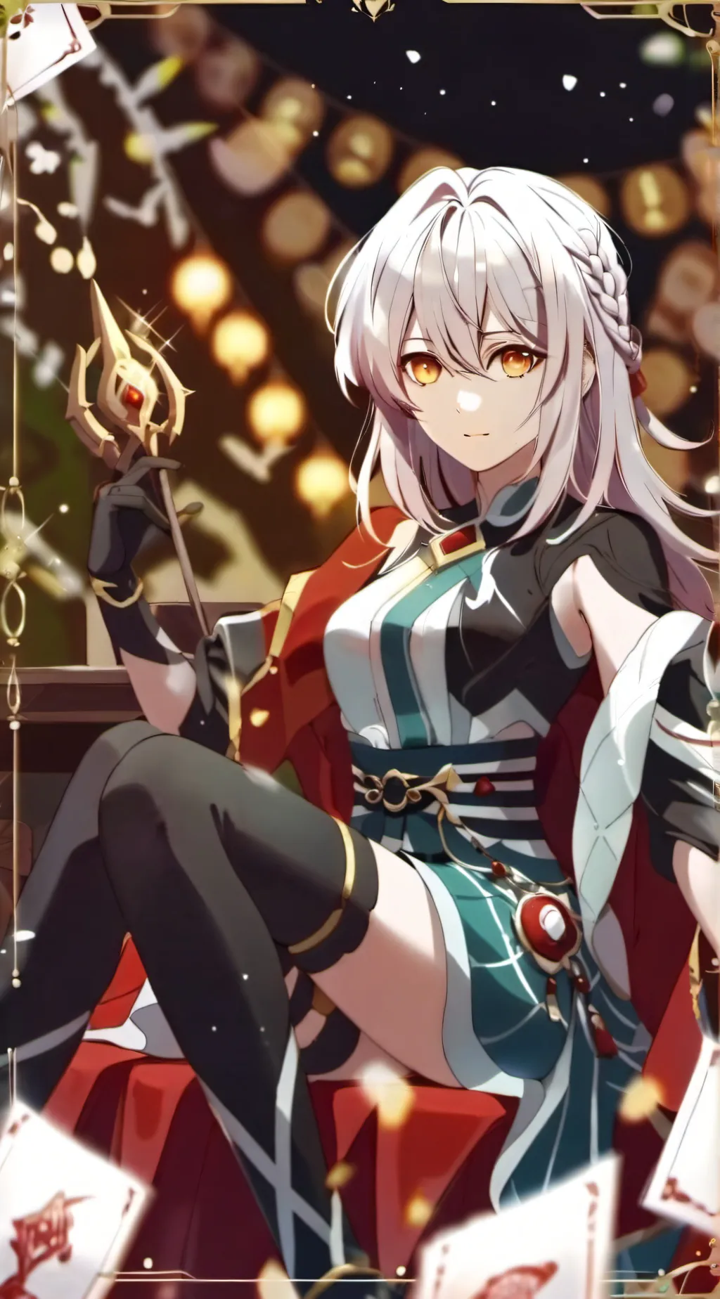 ai character: Scary  background