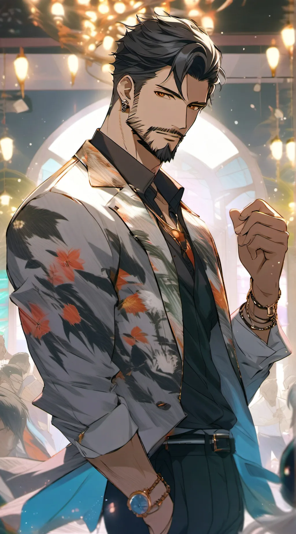 ai character: Luke Starr background