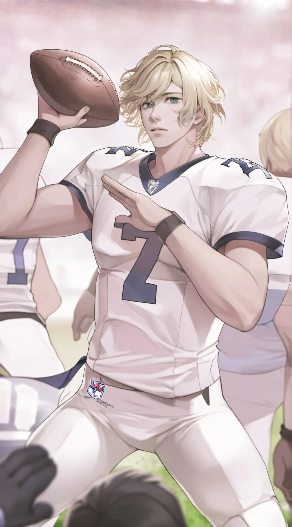 ai character: Mark  background