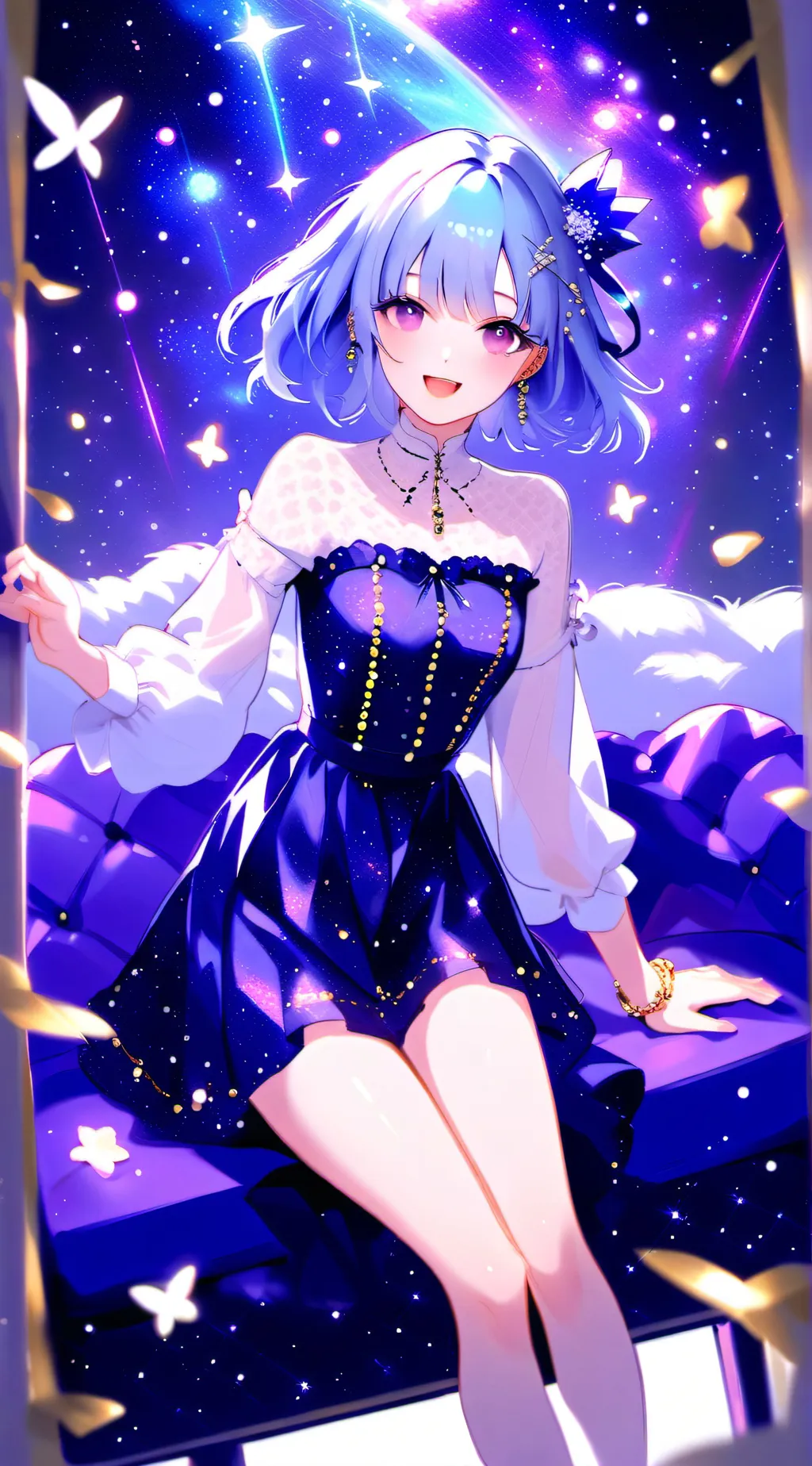 ai character: trazy. background