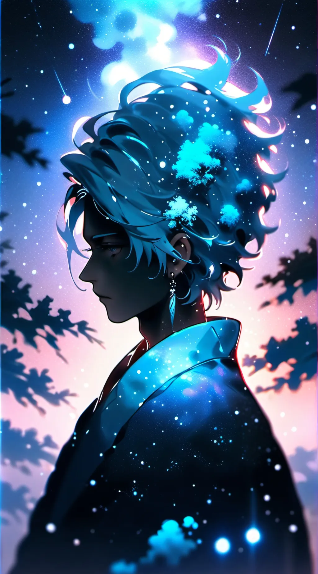ai character: fb chrismas background