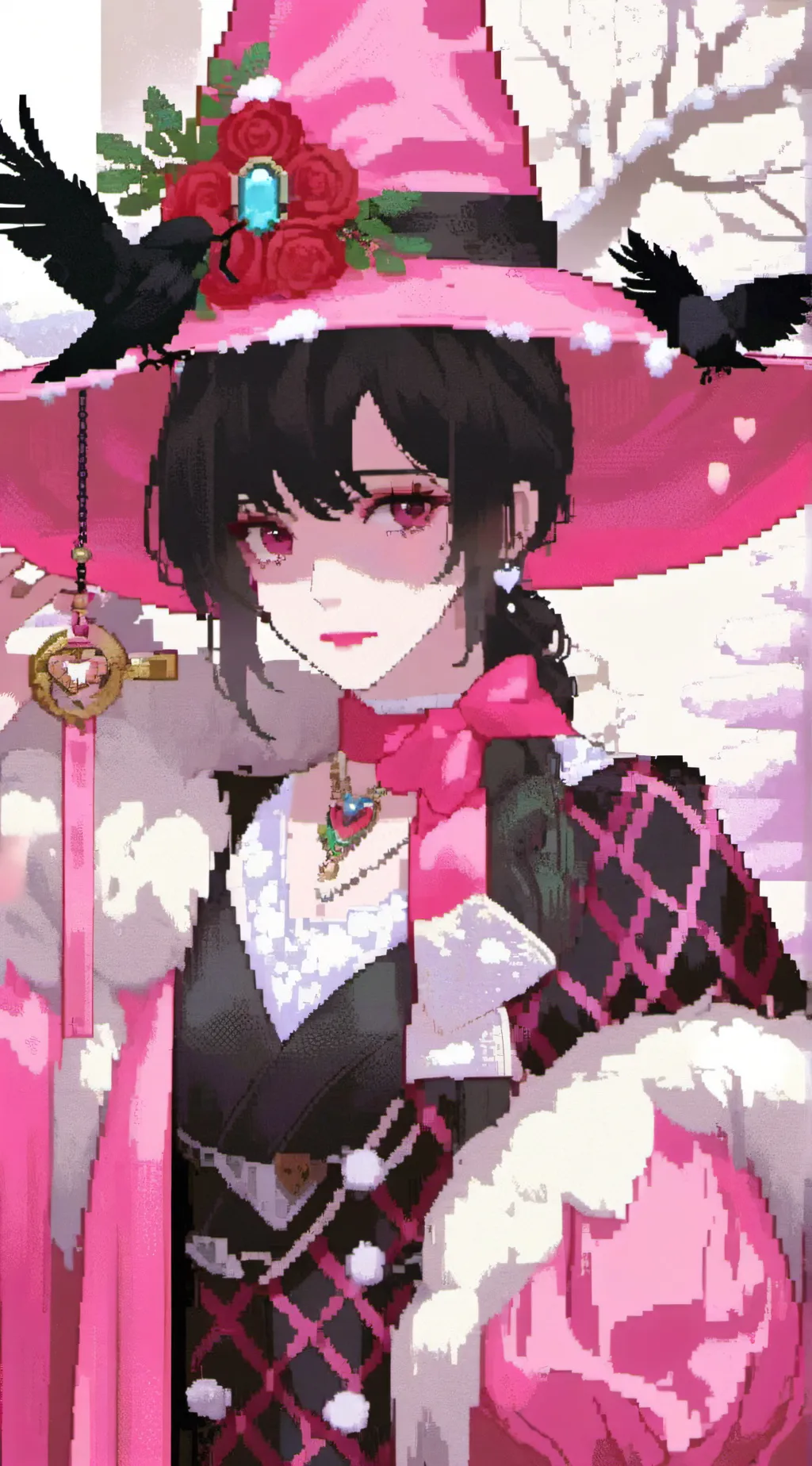 ai character: mochi background