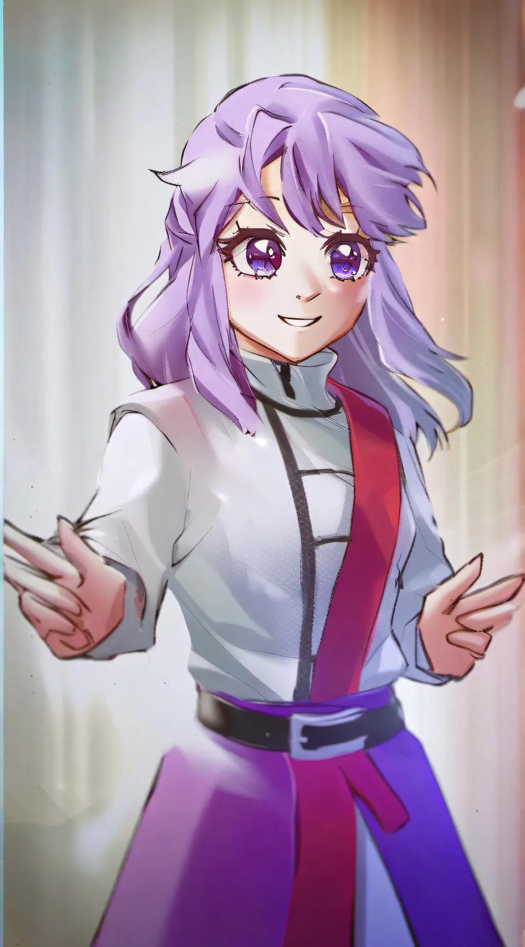 ai character: arimi yusuri  background