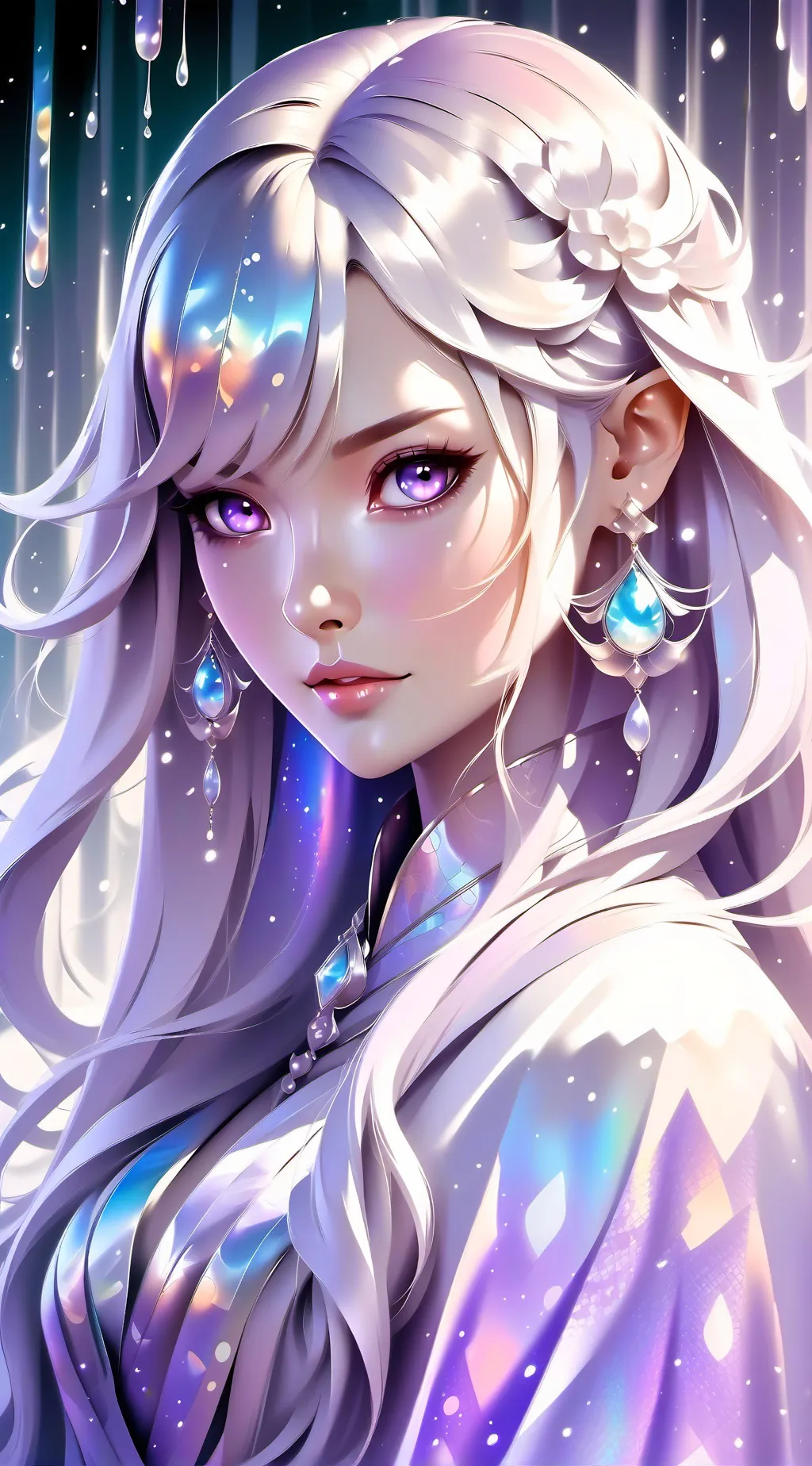 ai character: Lily background