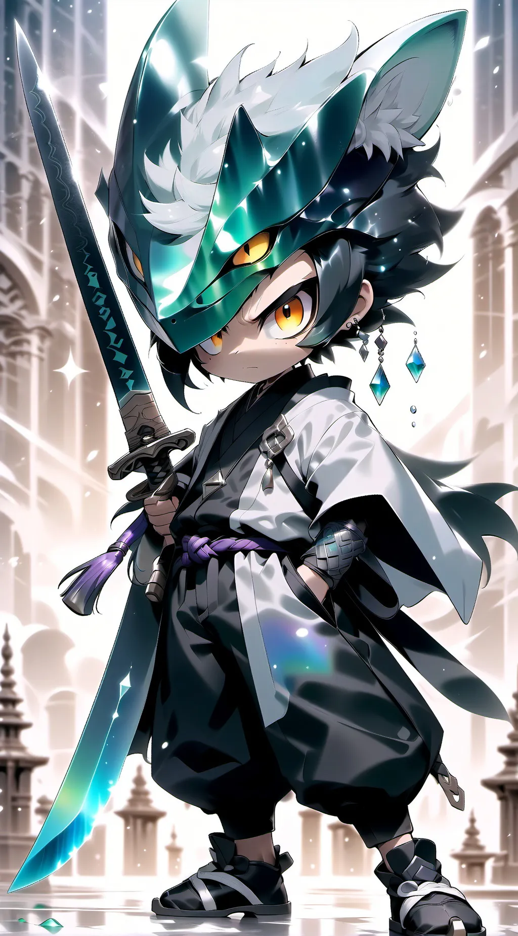 ai character: elier background