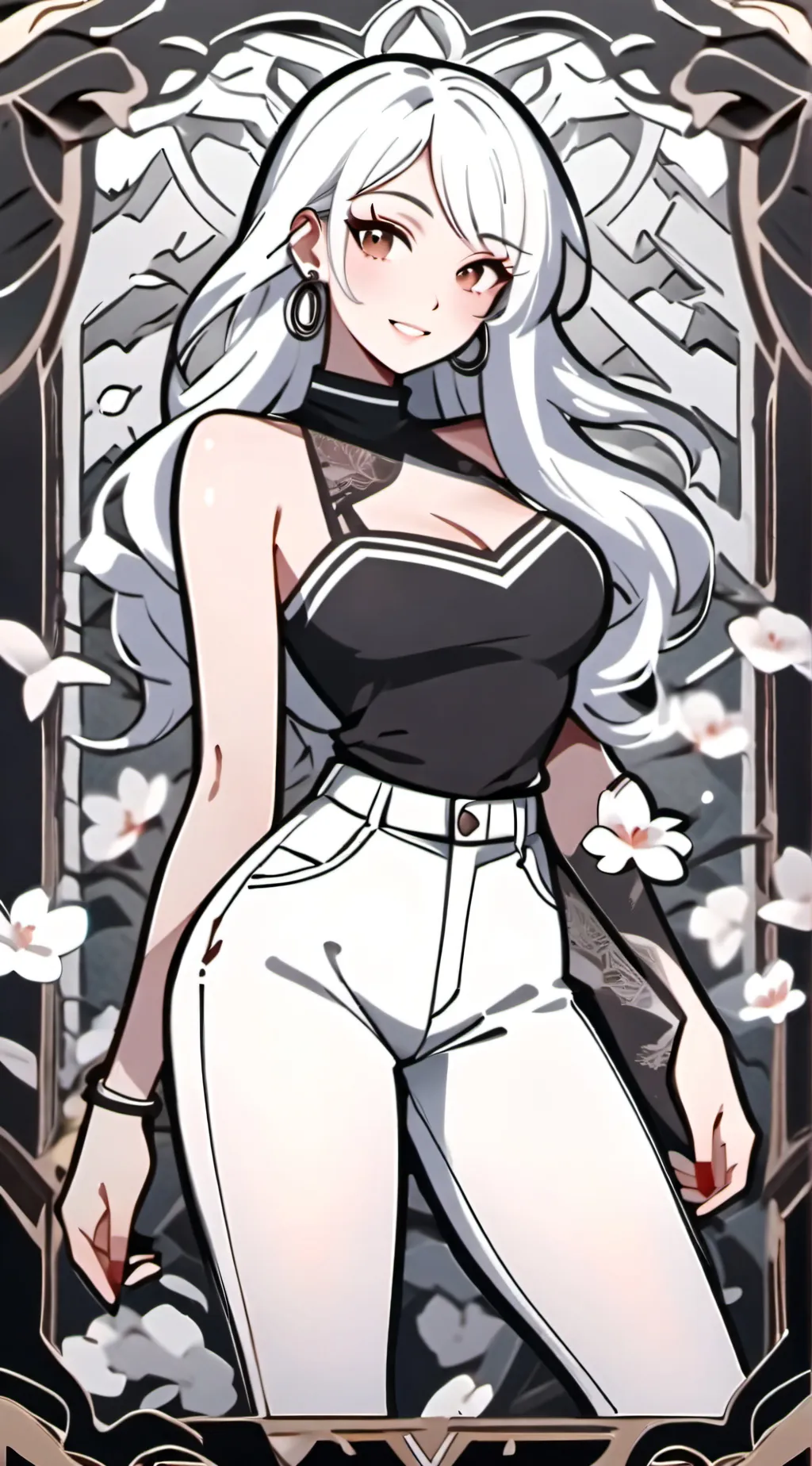 ai character: mina background