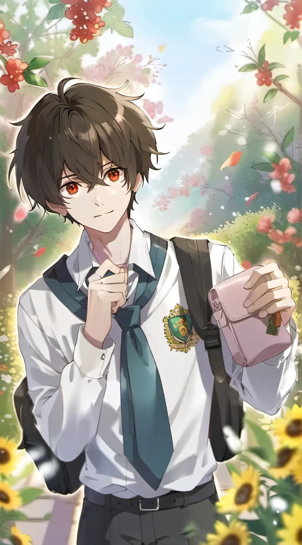ai character: Mark background