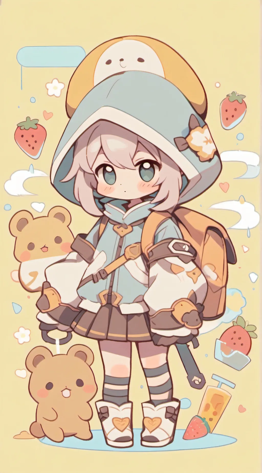 ai character: Mood😴 background