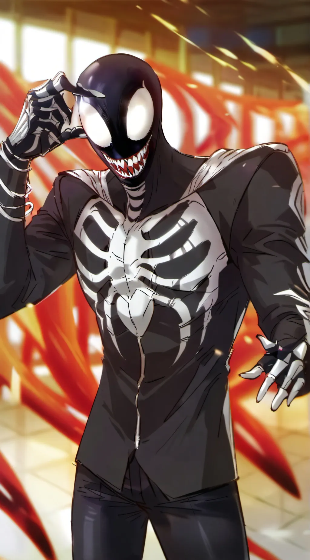 ai character: Venom background