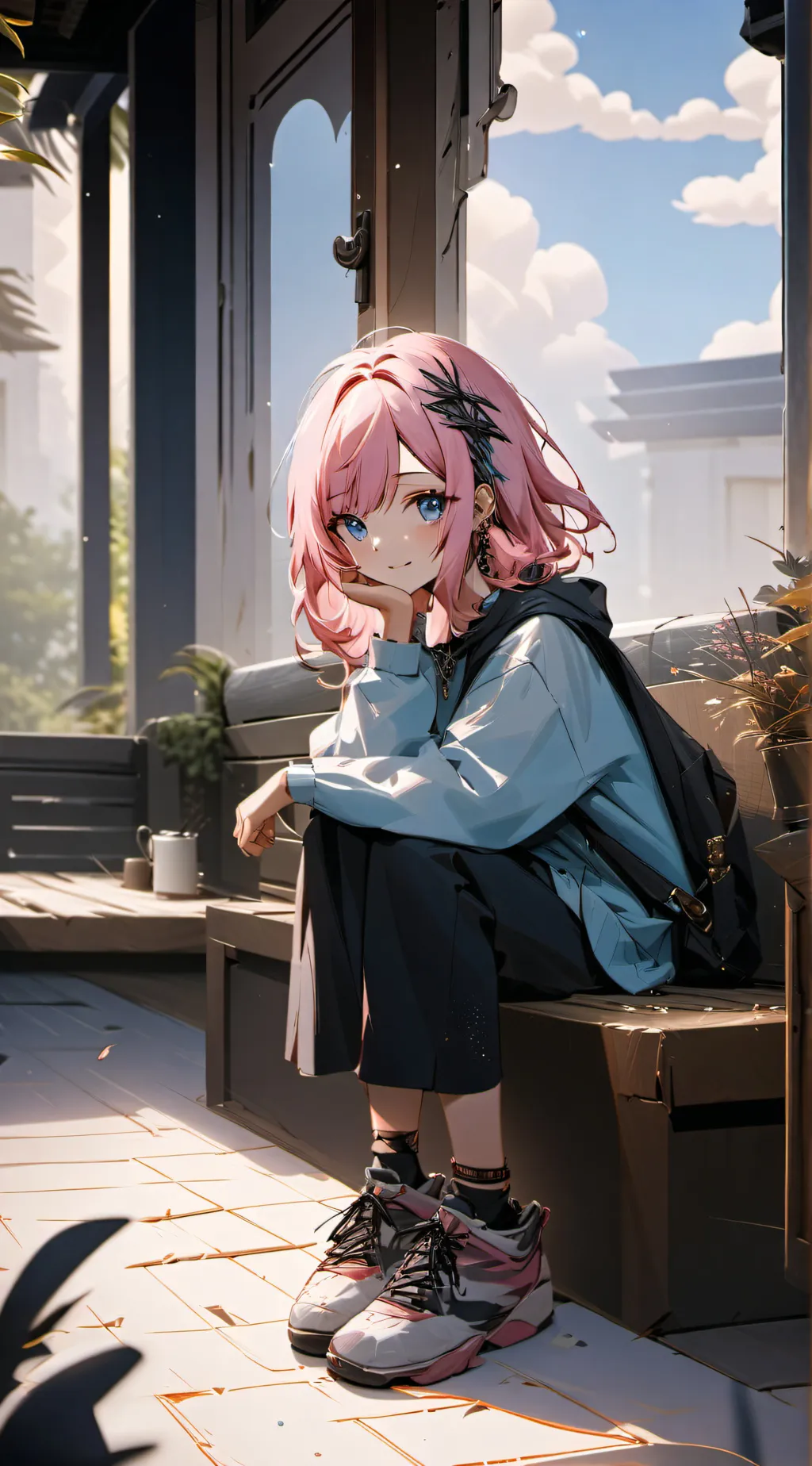 ai character: lilly background