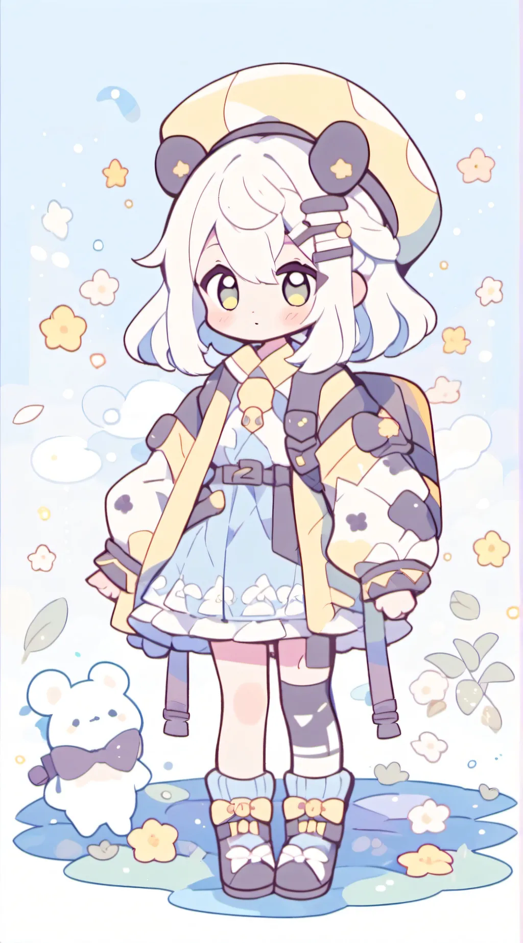 ai character: kat background