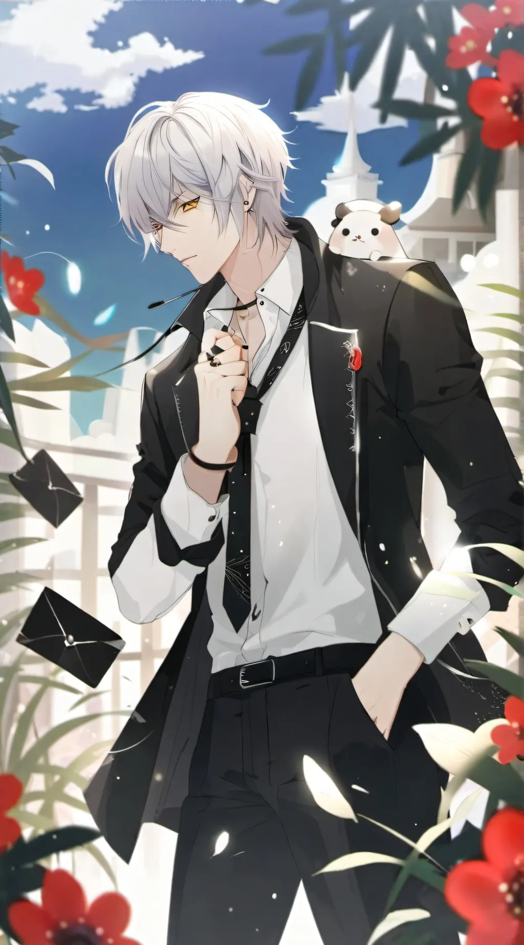 ai character: Evan background