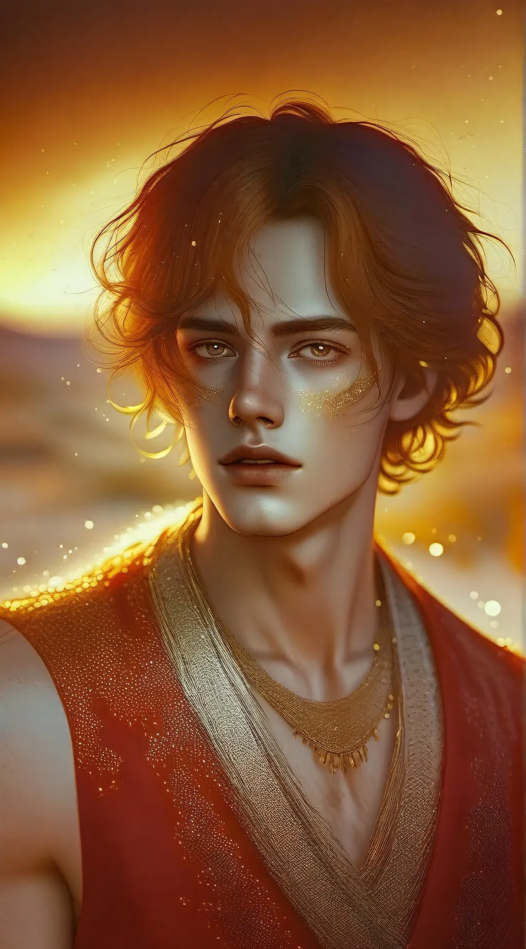 ai character: Михаэль background
