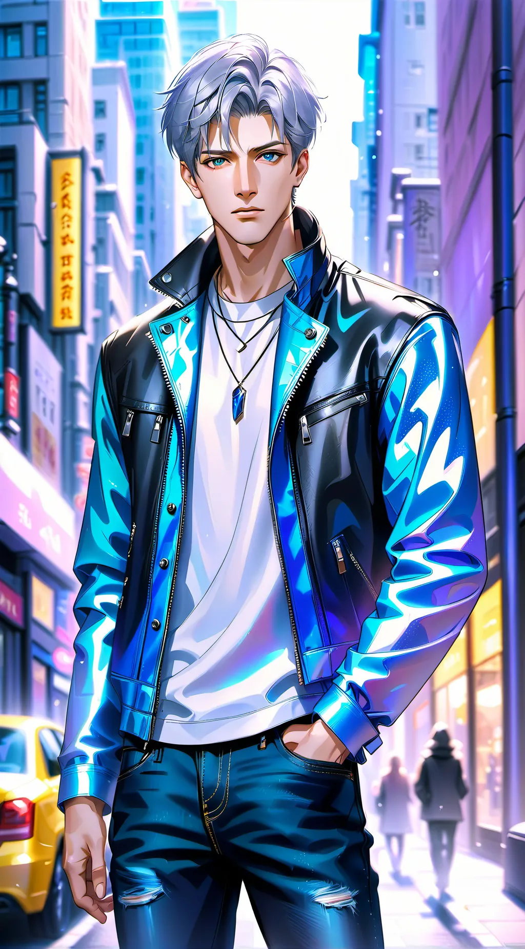 ai character: mha background
