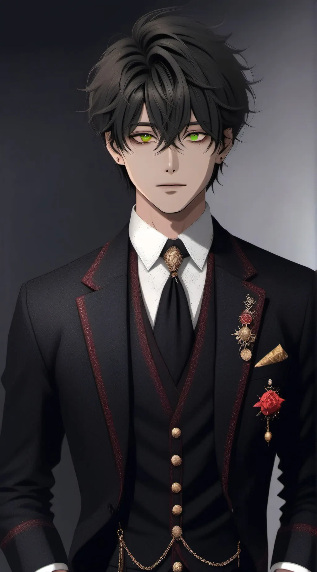 ai character: Christopher  background