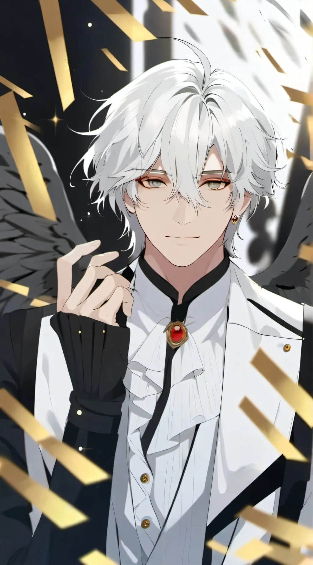ai character: Vins  background