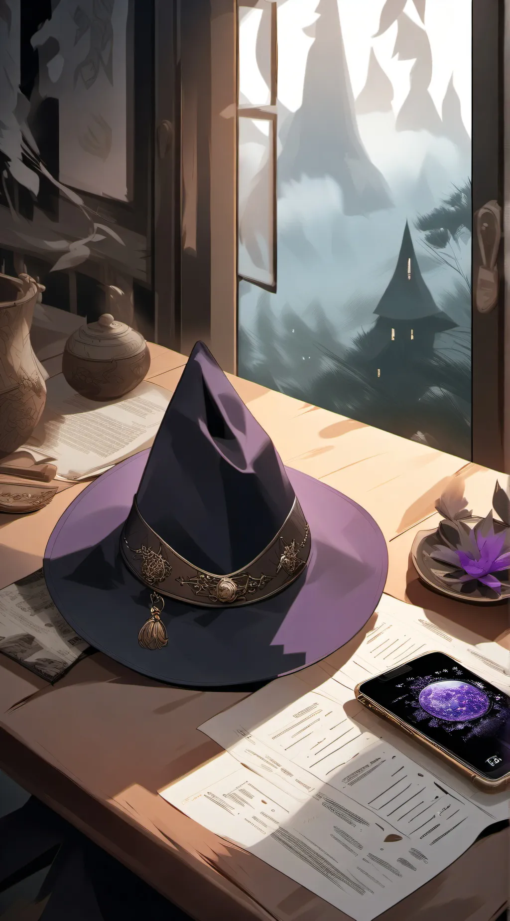 ai character: Professer GC background
