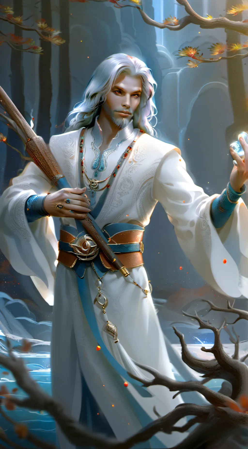 ai character: Apothecary background