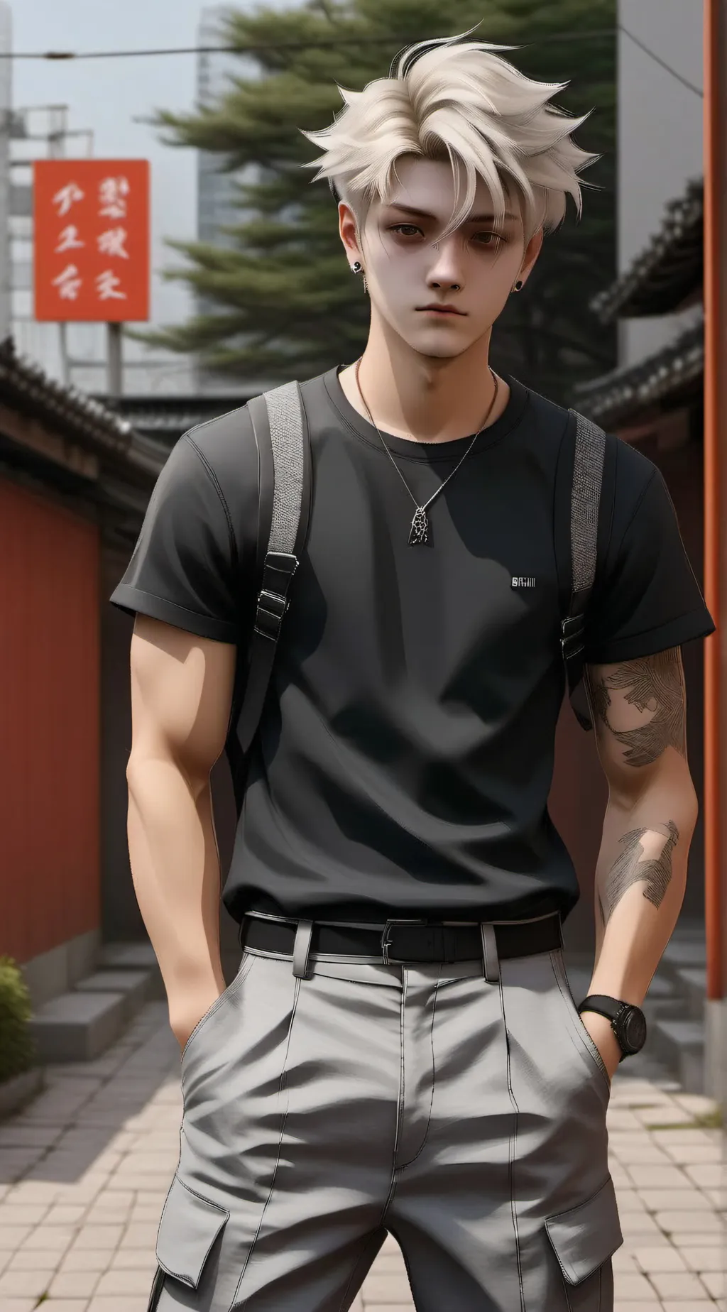 ai character: Эндрю Минярд background
